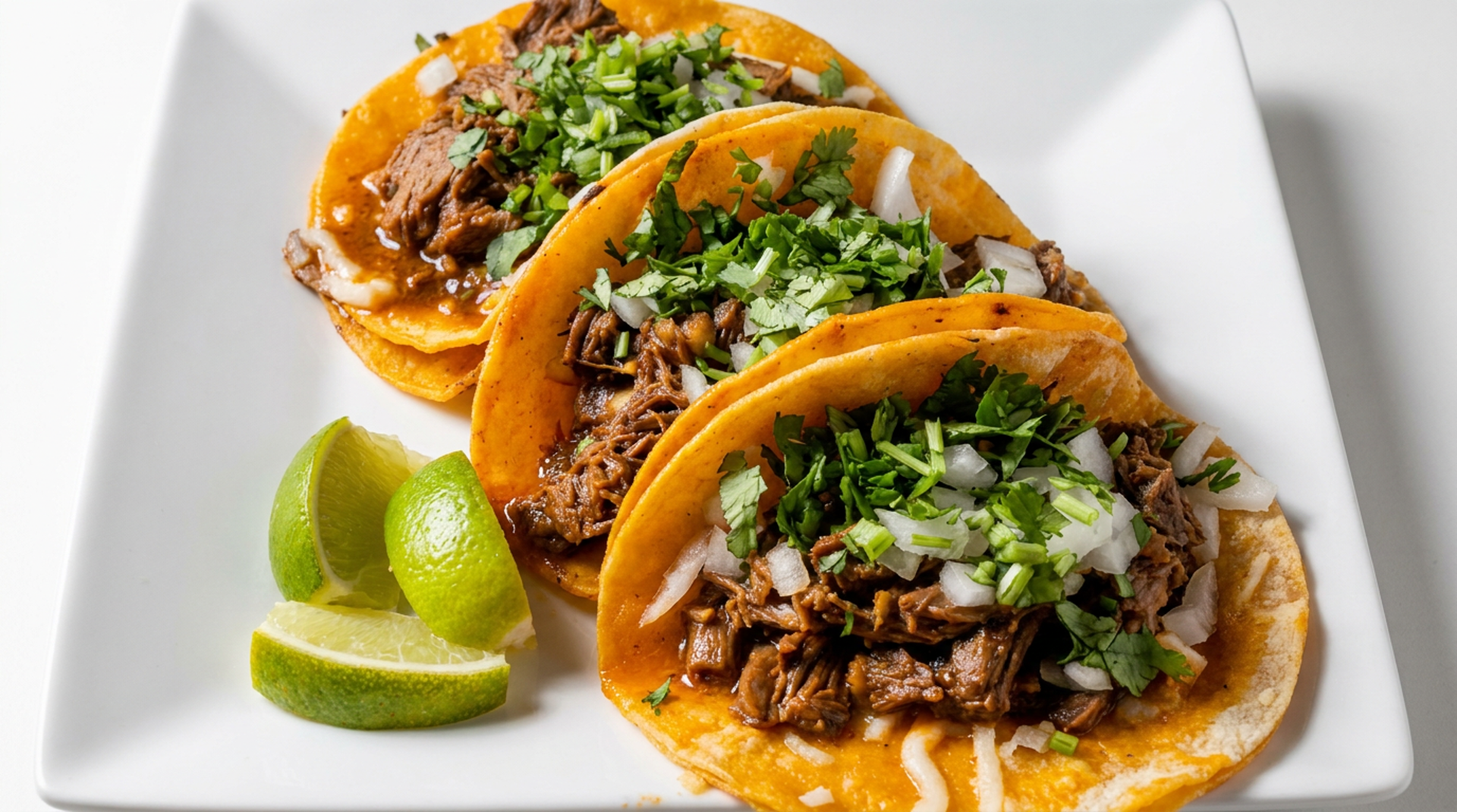 Tacos al pastor and birria