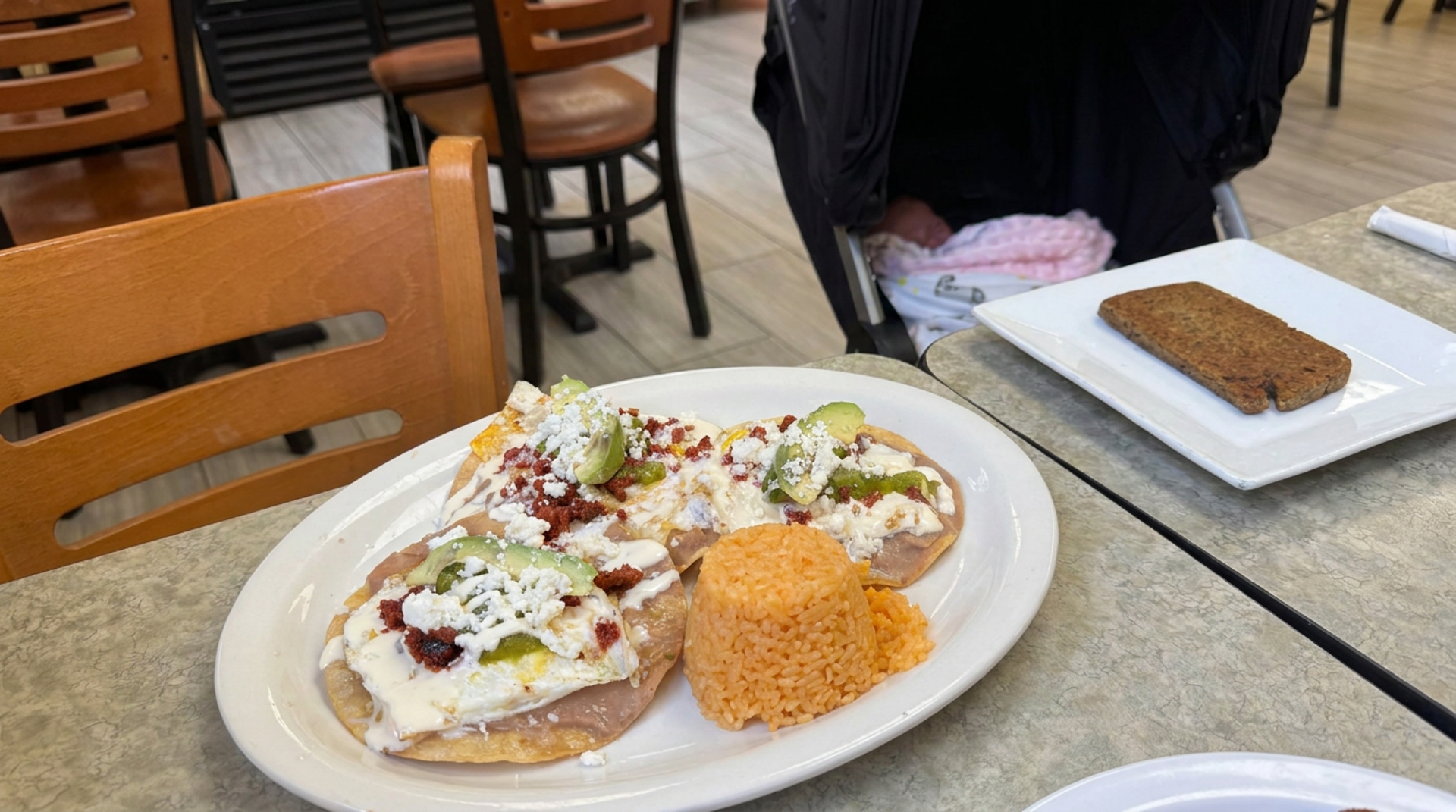 Huevos rancheros for breakfast